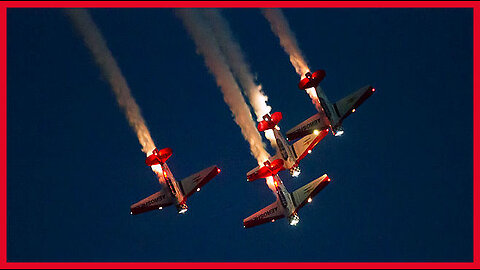 The AeroShell Team Performing Lake Charles, La.