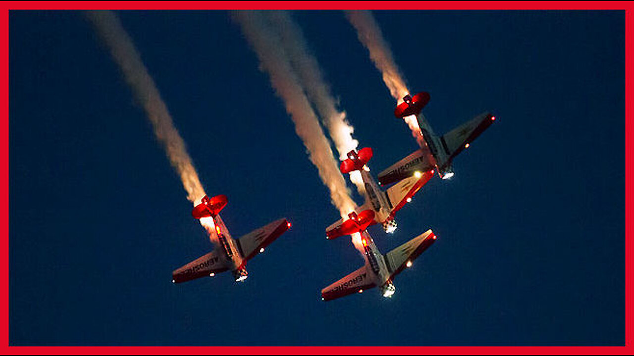 The AeroShell Team Performing Lake Charles, La.