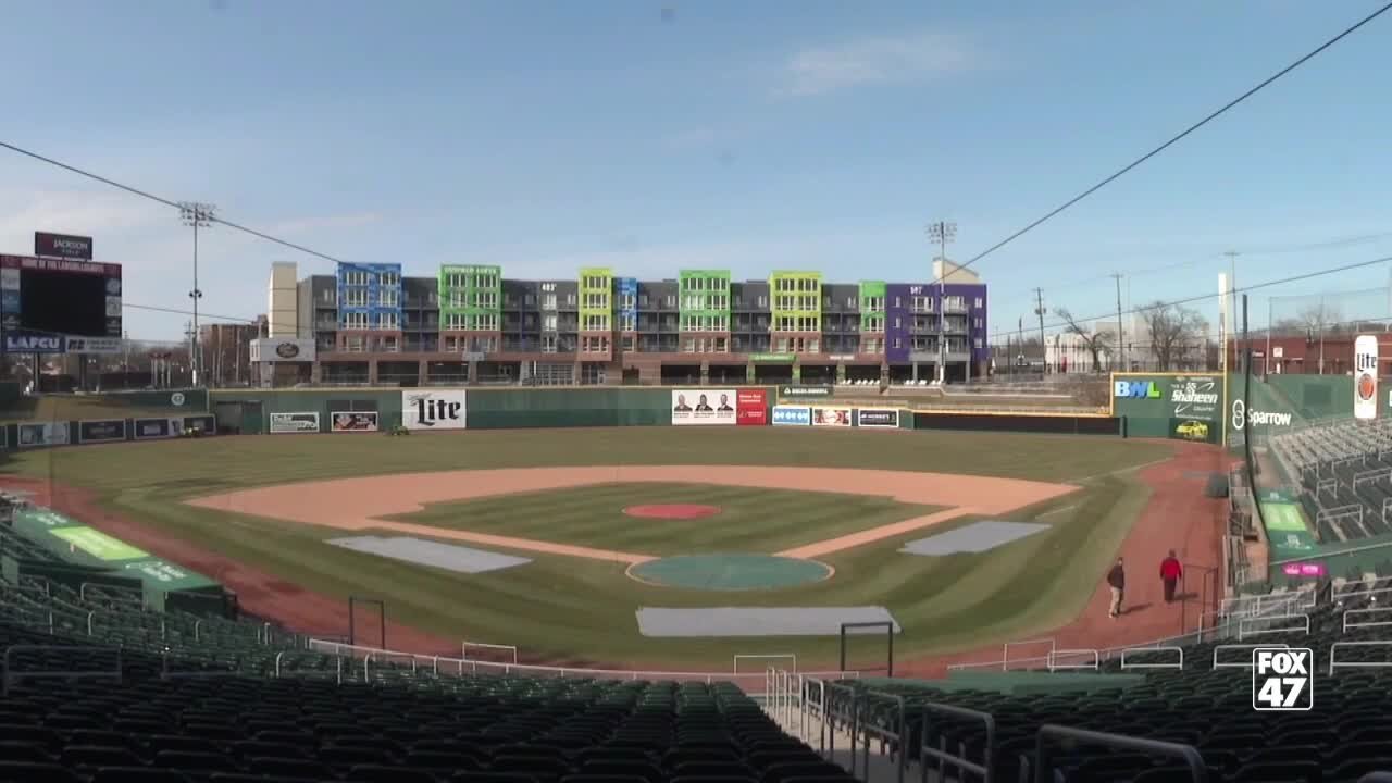 Lugnuts opening night at Jackson Field