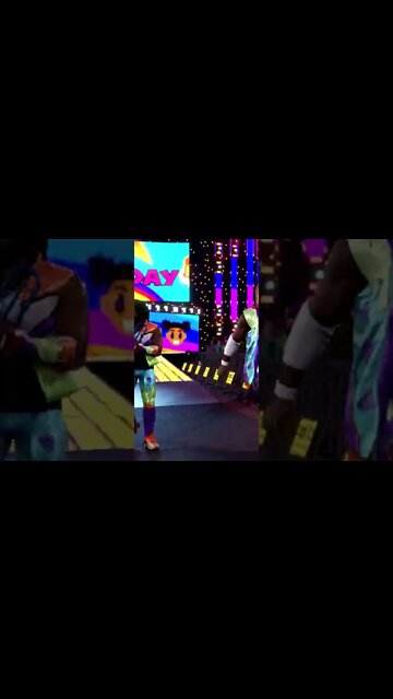 WWE 2k22 The New Day Entrance #shorts