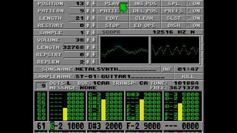 Atari ST Protracker Mods - Metal Synthony