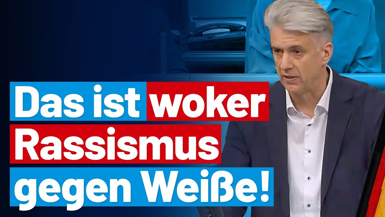 Deutsche Gesellschaft wird als strukturell rassistisch diffamiert! Dr. Marc Jongen - AfD Bundestag🙈