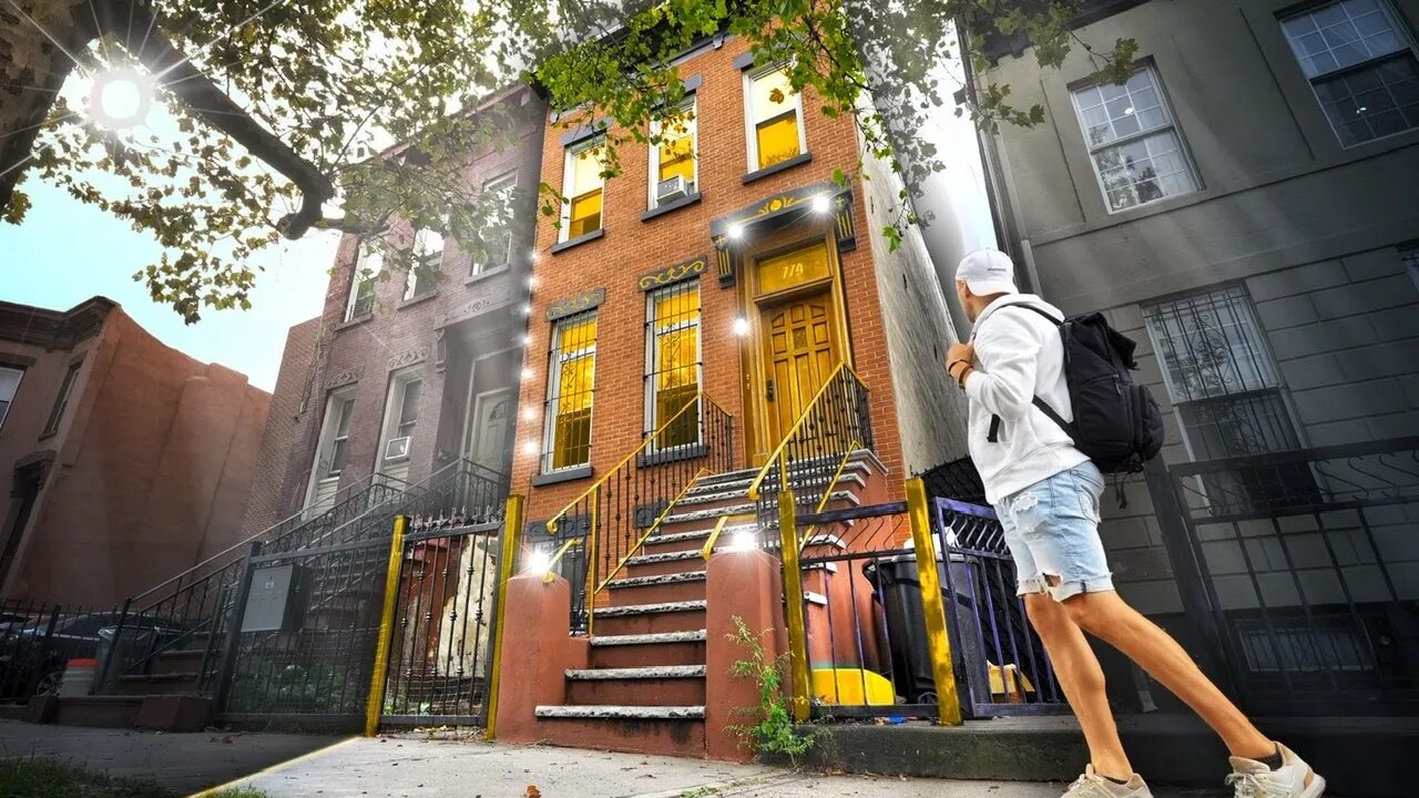 Living in a Tiny-Townhouse In New York City…