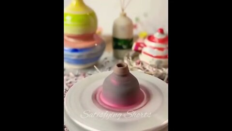 Miniature Flower Vase #shorts #satisfying #viral #relaxing #trending #challenge