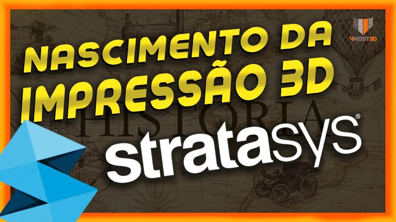 🔵 O NASCIMENTO DA IMPRESSÃO 3D | Stratasys | História da impressão 3D