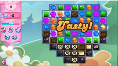 Candy Crush Level 4085 Talkthrough, 18 Moves 0 Boosters