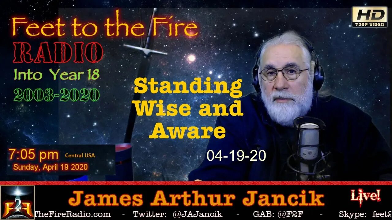 F2F Radio - 20-04-18 - Standing Wise and Aware