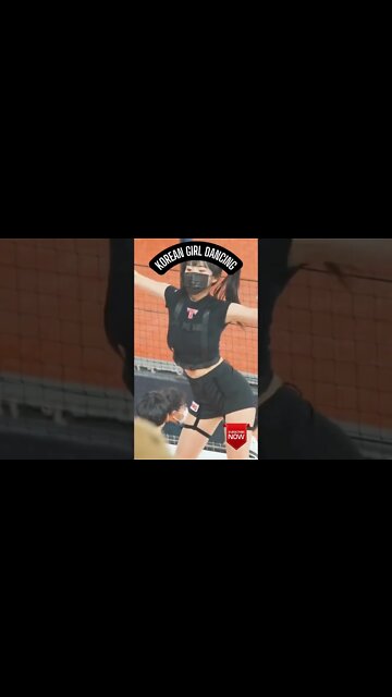 Korean Girl Dance Cheerleader #shorts #viral