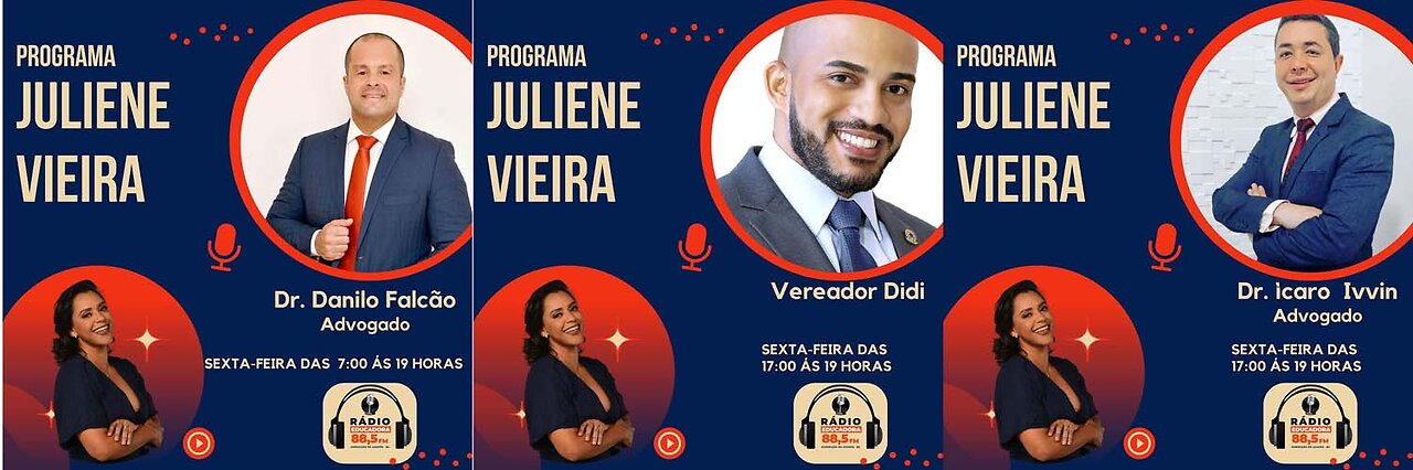 Vereador Didi participa de Programa Juliene Vieira na Rádio Educadora de Conceição do Jacuípe