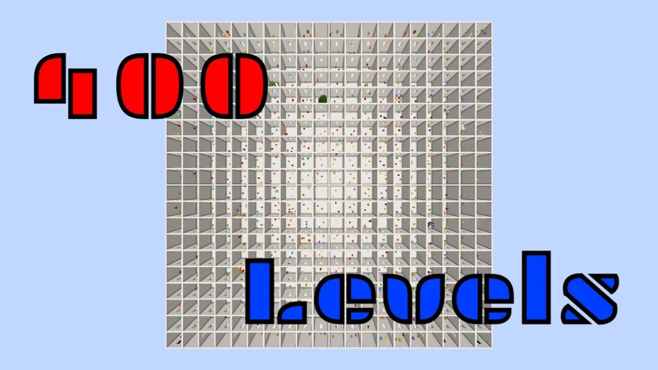 Minecraft 400 levels Parkour