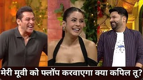 New Moovie Promotion Salman Khan & Sehnaz Gill & Pooja Hegde in The Kapil Sharma Shows