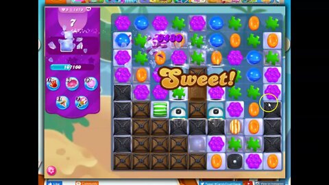 Candy Crush Level 1479 Talkthrough, 21 Moves 0 Boosters