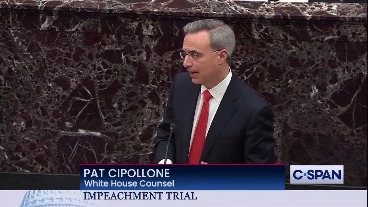 🔴 Pat Cipollone Closing Argument