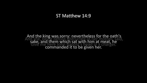 ST Matthew Chapter 14