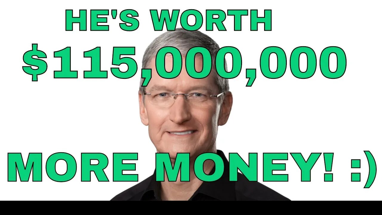 Congratulations Tim Cook!