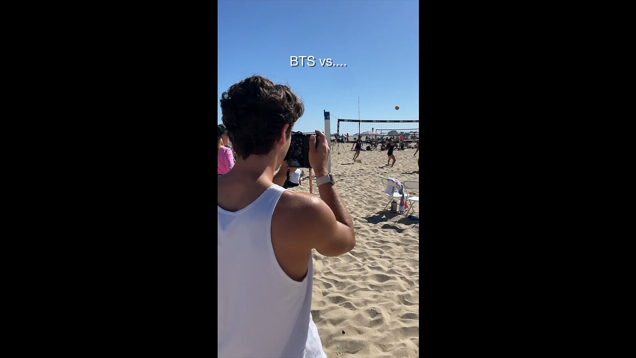 Beach Volleyball Behind the Scenes