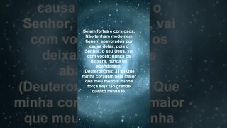 A palavra de Deus chega certeira para nos motivar!