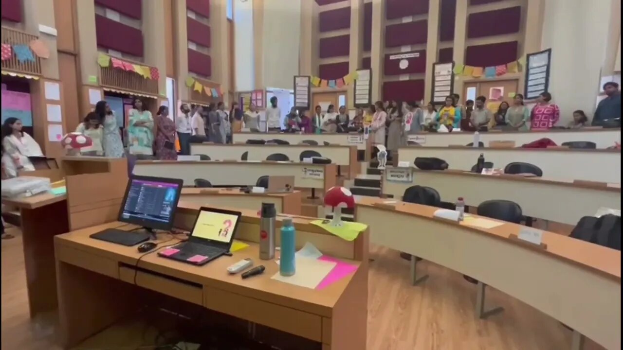 When we all stand up and admit 'I Teach Because...' in Teach for India. ❤️