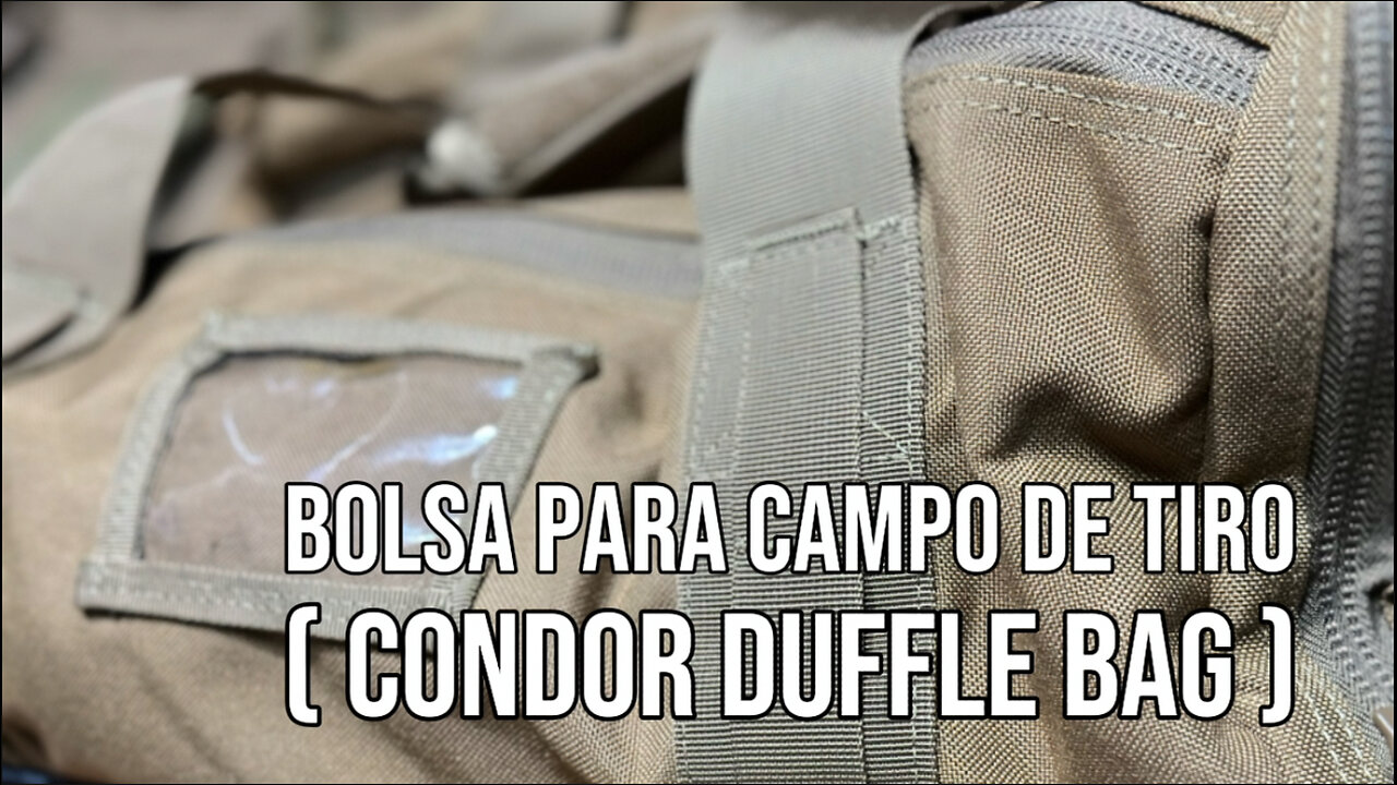 BOLSA PARA CAMPO DE TIRO [CONDOR DUFFLE BAG]