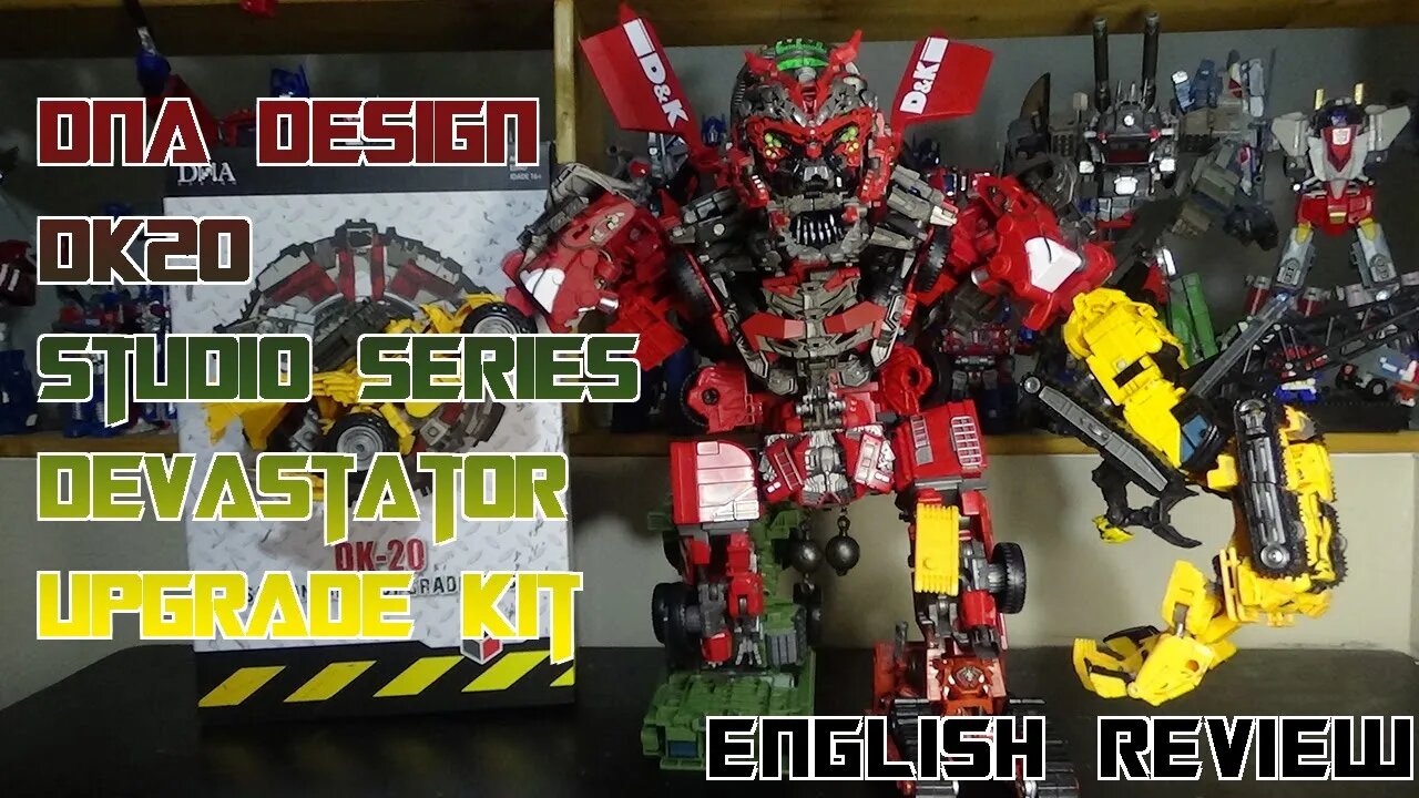 Video Review for DNA Design - DK-20 - Studio Series Devastator Upgrade Kit