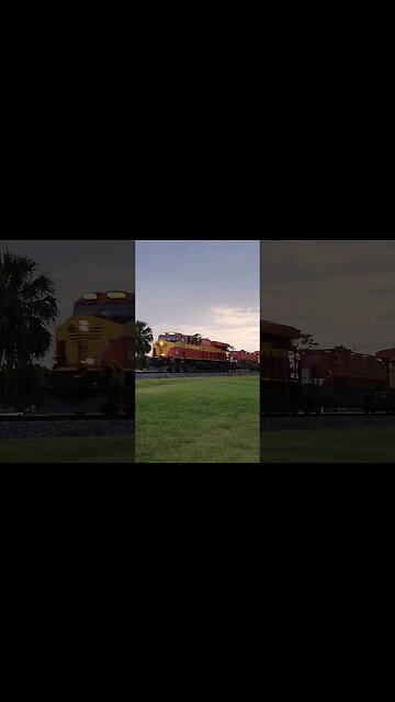 A very short FEC 107 train at Daytona Beach Golf Club July 7 2023 #railfanrob #fec107 #rrmrailvideos