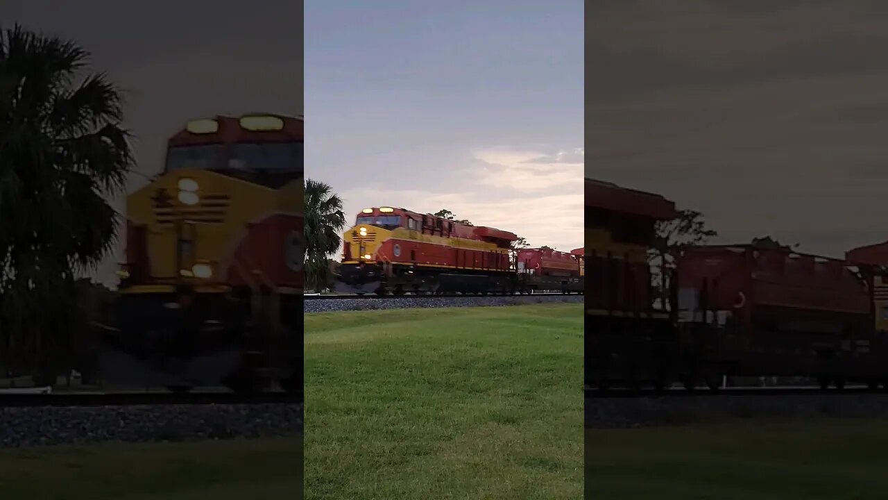 A very short FEC 107 train at Daytona Beach Golf Club July 7 2023 #railfanrob #fec107 #rrmrailvideos