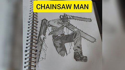 HOW TO DRAW CHAINSAW MAN