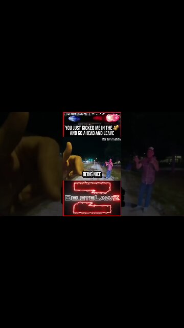 JUST KICK ME IN THE 🥜 AND GO AHEAD AND LEAVE #deletelawz #firstamendmentaudit #police