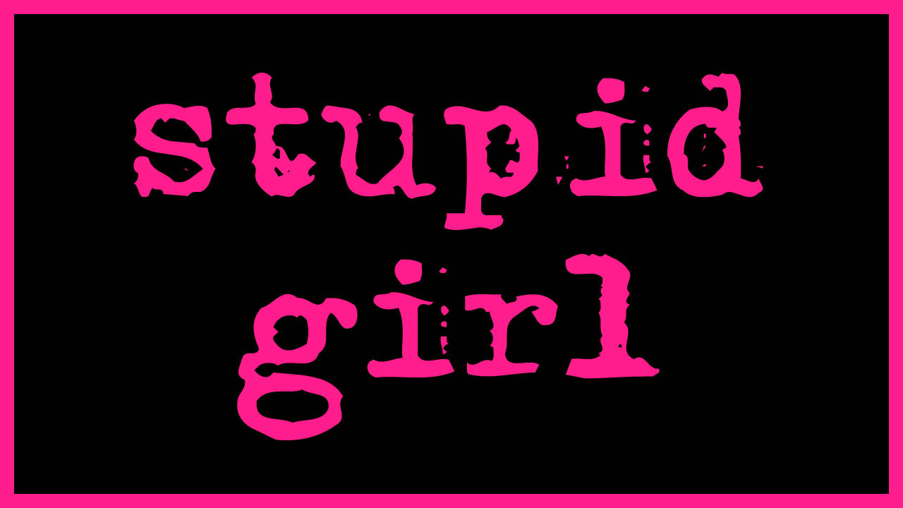 Garbage - Stupid Girl (original album version)