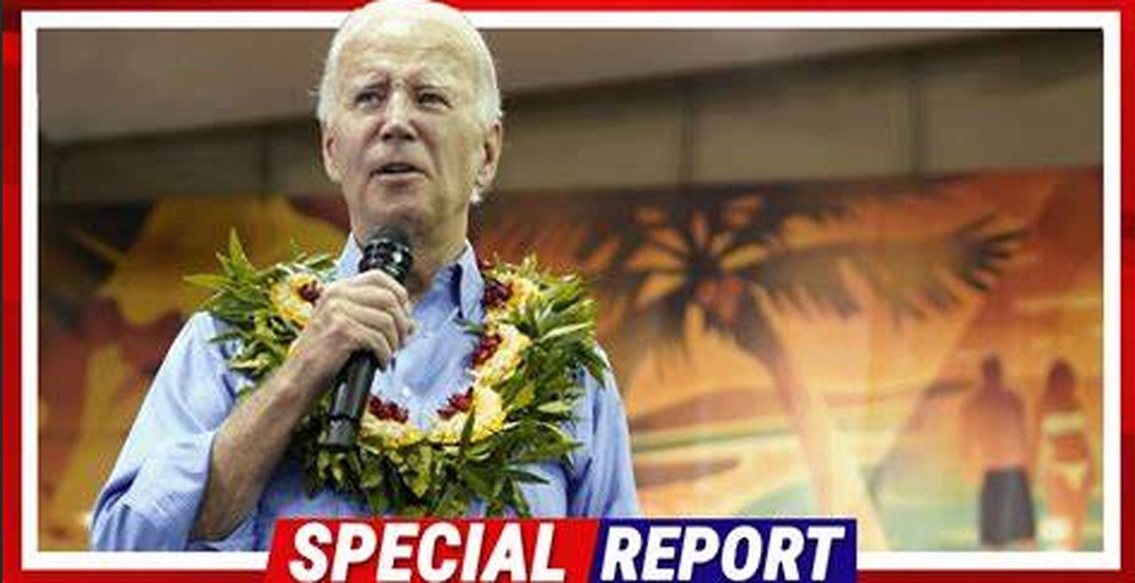 Joe Biden Maui Speech