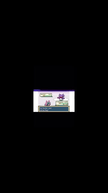 Pokémon FireRed - Haunter Used Confuse Ray!