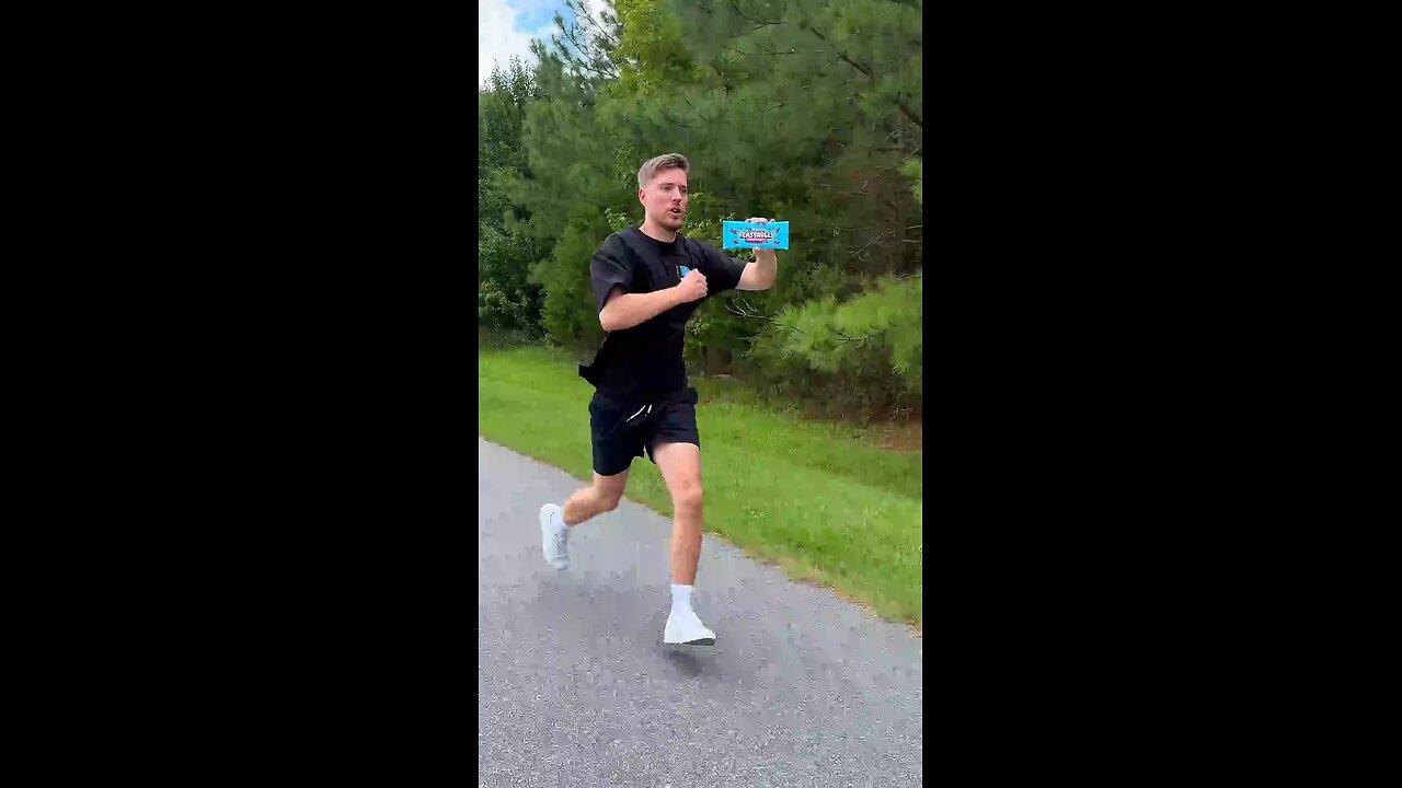 Running With Bigger And Bigger Feastables