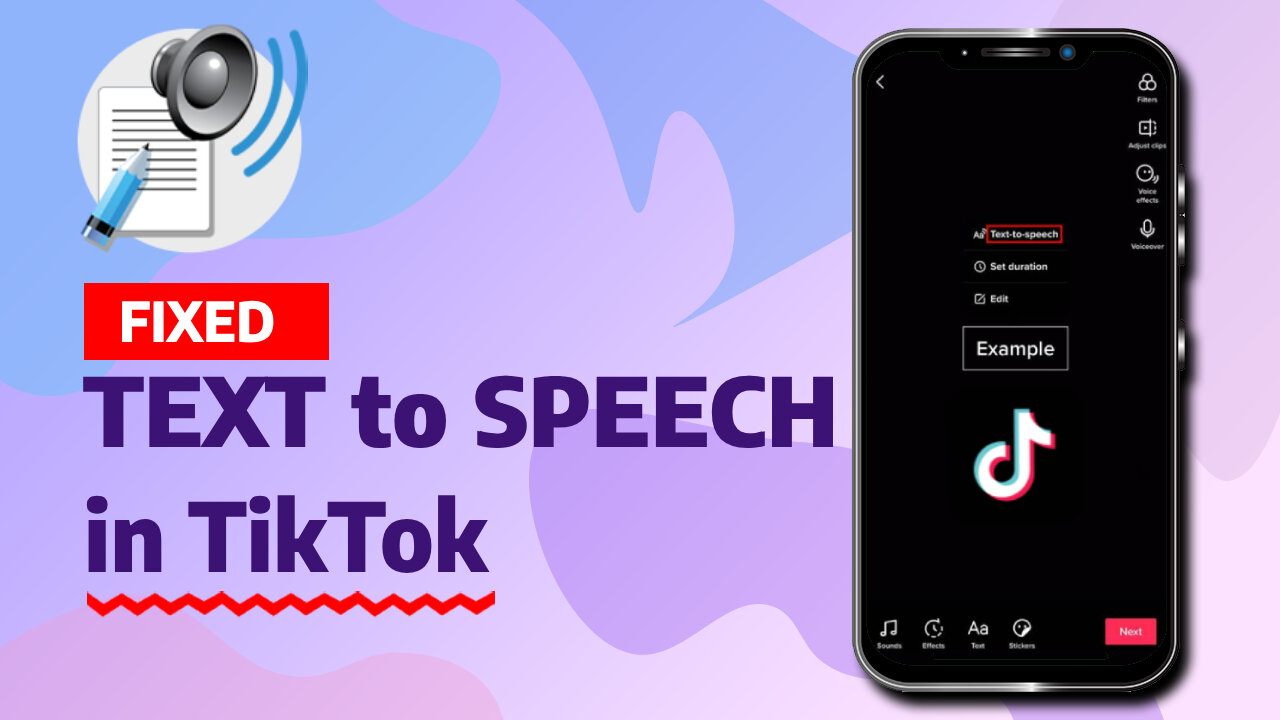 How To Fix TikTok Text to Speech Not Working or Not Showing