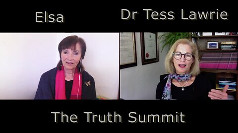 DR TESS LAWRIE. Quiet integrity and courage. Tremendous caring. Truth-teller and doer.