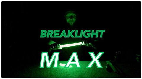 Breaklight MAX (glow stick timelapse test)