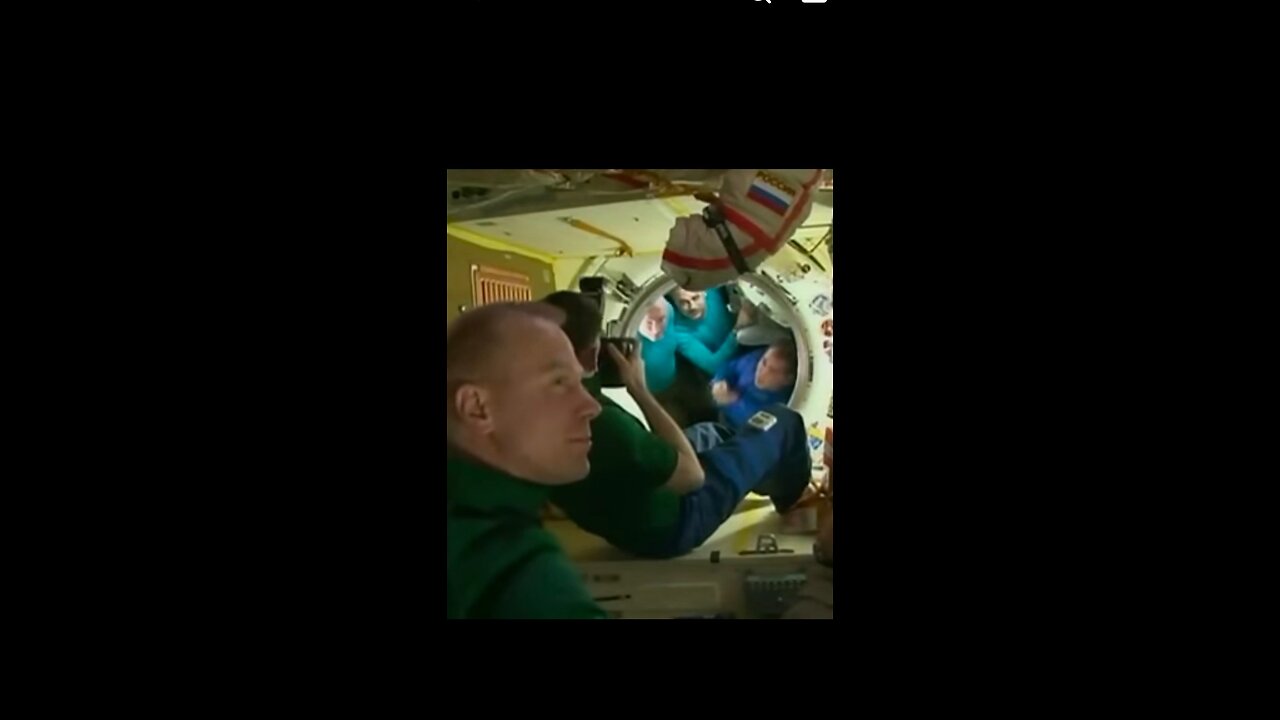 Space crew returns home