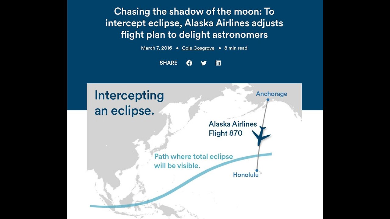 Alaska Airlines adjusted Flight #870