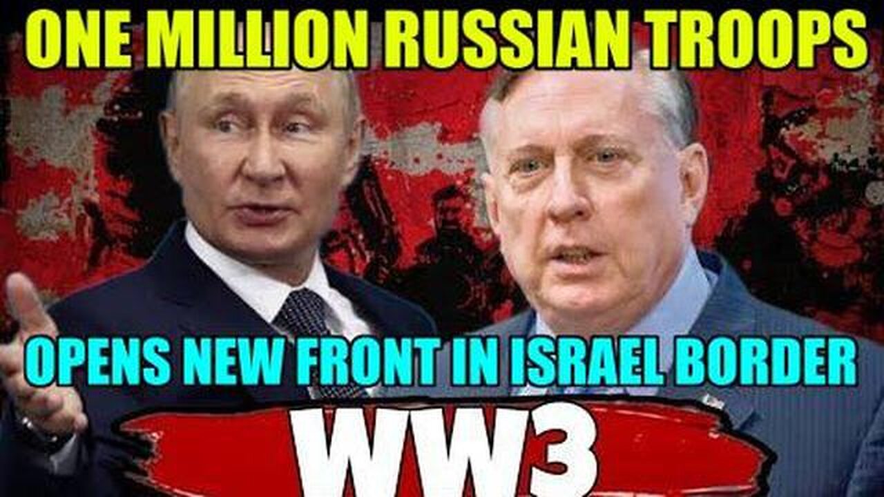 Douglas MacGregor - One Million Russian Troops Opens New Front in Israel Border to Save Gaza