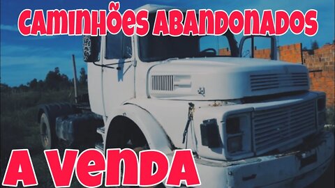 🚚 Caminhões Abandonados Repousando Brasil à Venda 📉 Oliveira Isaias