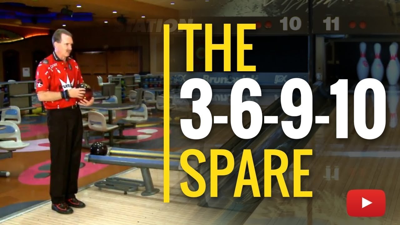 How to Make the 3-6-9-10 Spare - Bowling Tips from Walter Ray Williams, Jr.