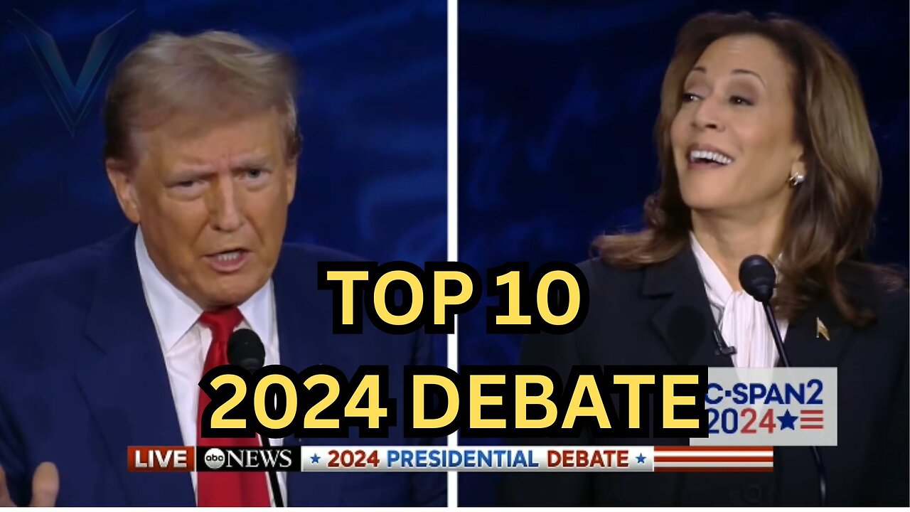 10 Moments from the 2024 Trump / Harris Debate