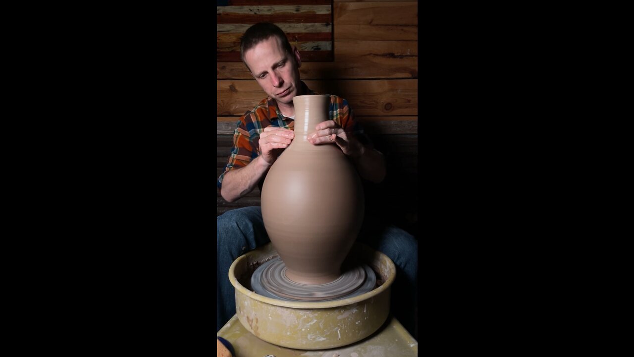 12lb Vase - made in 3 sections