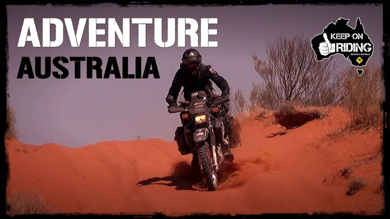 ADVENTURE AUSTRALIA - DR650 Style!