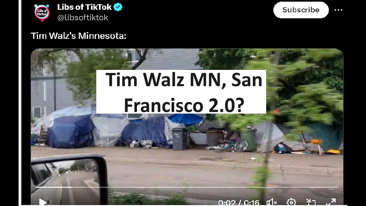 Tim Walz Minnesota after riot video goes viral, San Francisco 2 .0?
