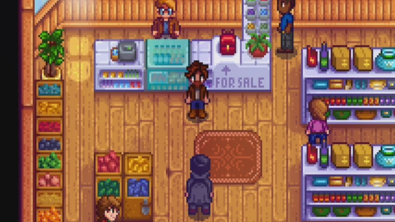 Stardew Valley- Pierre's Cutscene