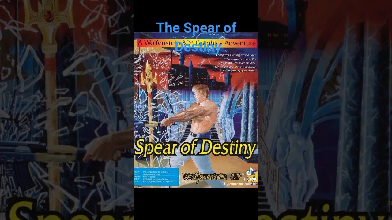 Gang-stalking in Action : The TikTok Edition on YouTube : The Spear of Destiny CPU Video Game
