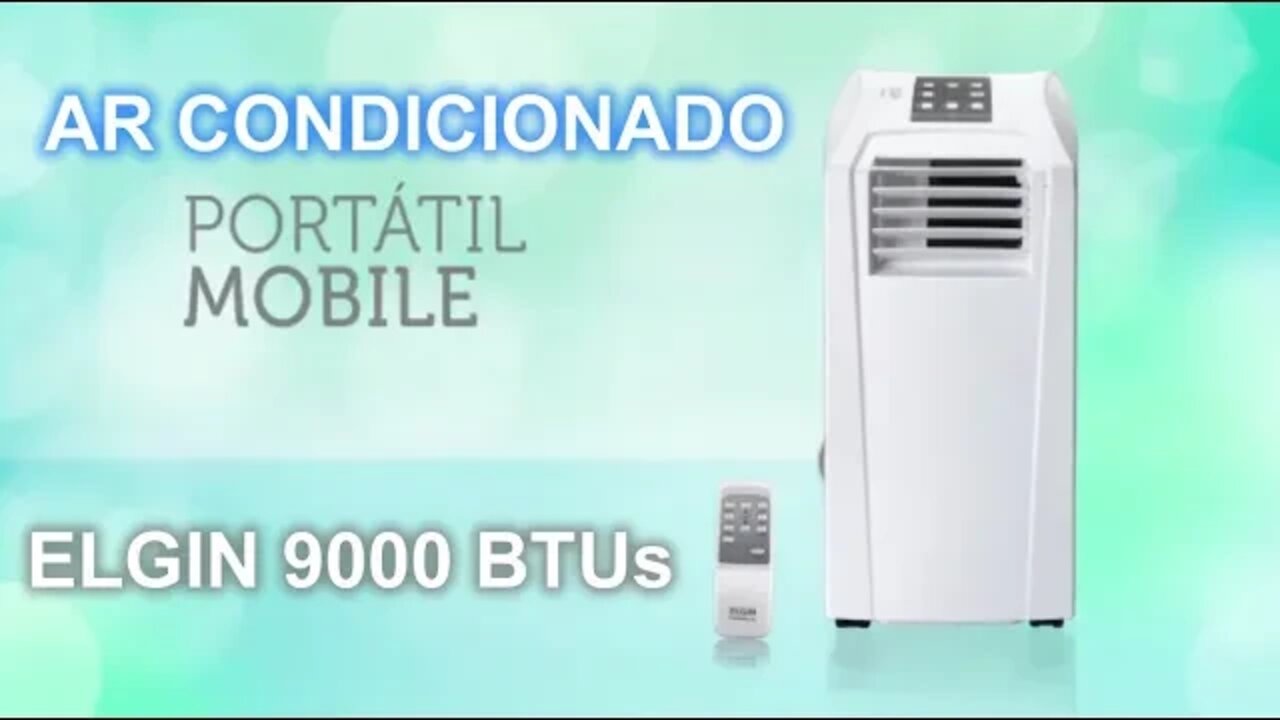 Ar Condicionado Portátil Elgin 9 000 BTUS é bom? Quanto Custa?