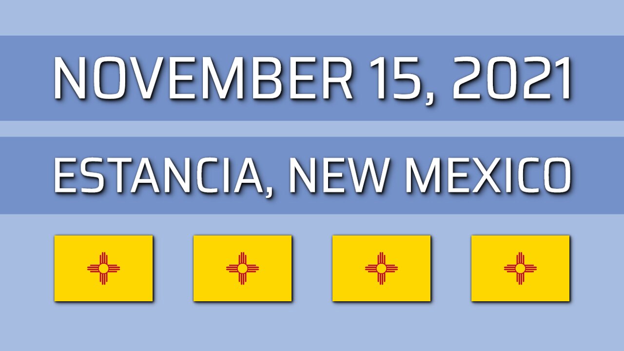 Estancia, New Mexico, November 15, 2021