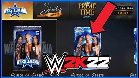 WWE 2K22: MY FACTION - PART 36 - Wrestlemania Pack Opened and FACTION WAR Dominance!