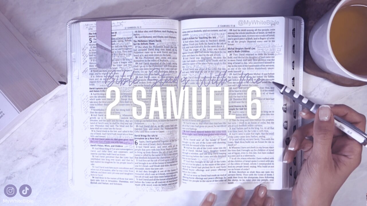 Bible Study Lessons | Bible Study 2 Samuel Chapter 6 | Study the Bible With Me